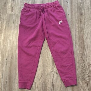 Nike Fuchsia Joggers